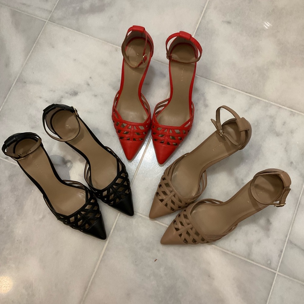 Heels -  Lot of 3 pairs